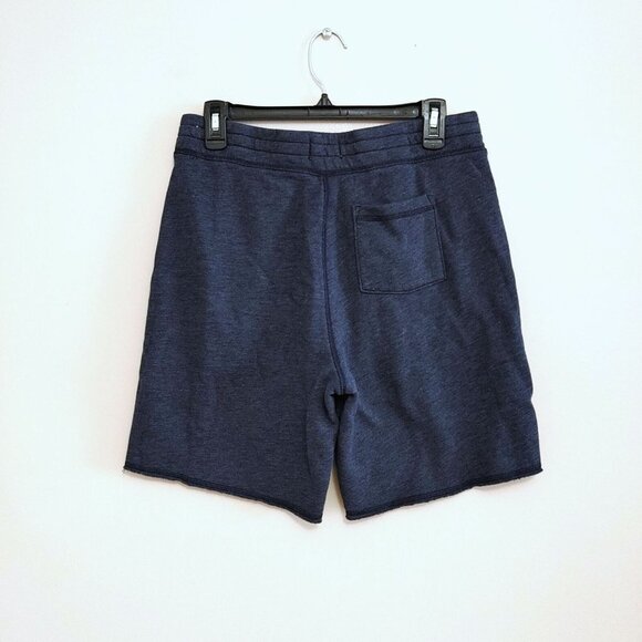 Hollister Jogger Shorts Mens Blue Cotton Blend  Drawstring Waist Size Small - Picture 3 of 3